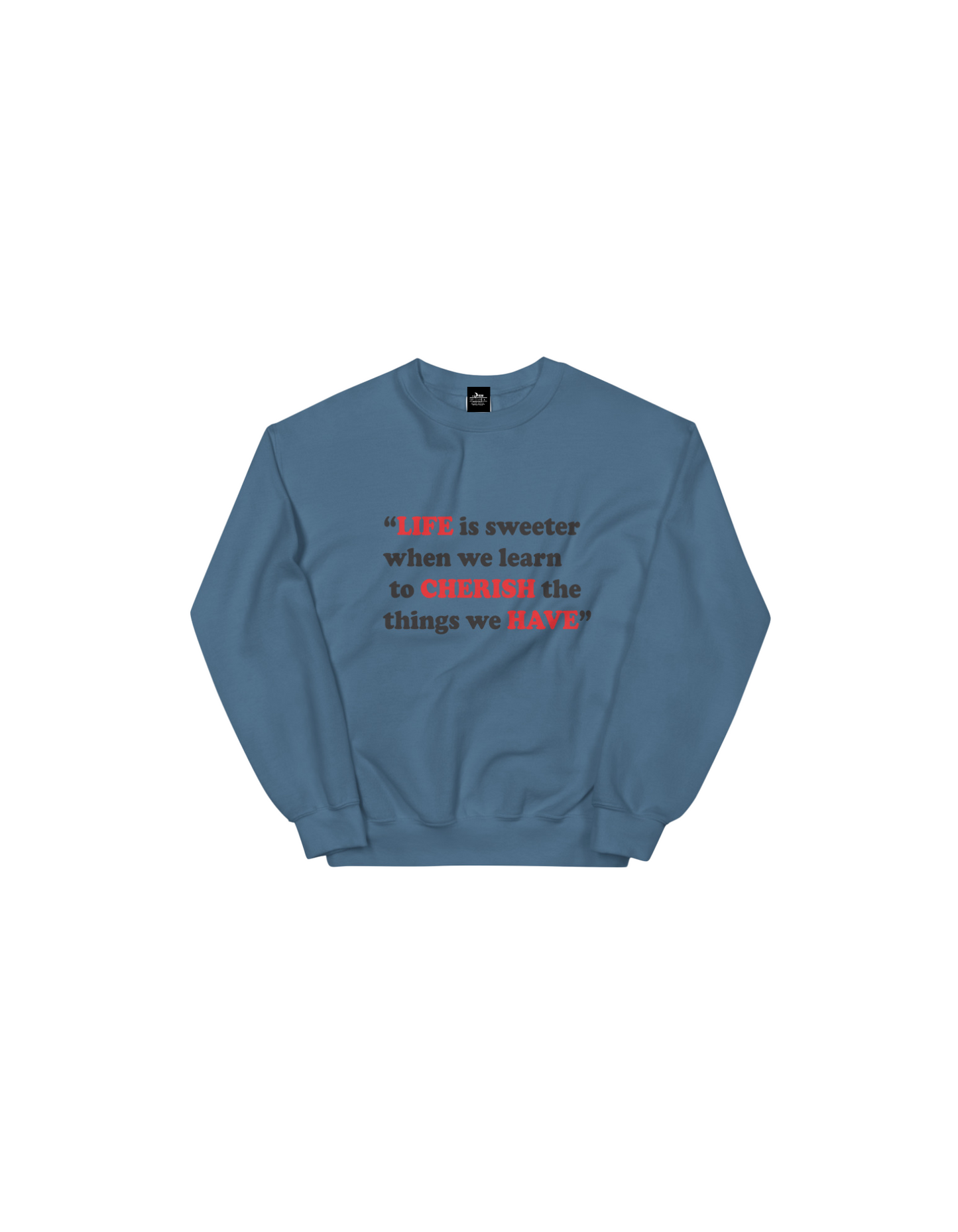 LCH Indigo-Blue Women Sweatshirt