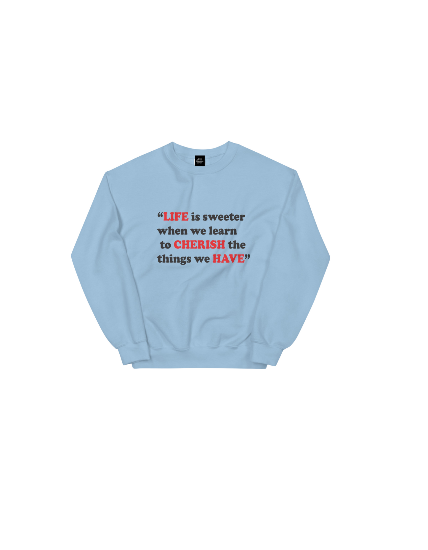 LCH Light-Blue Women Sweatshirt